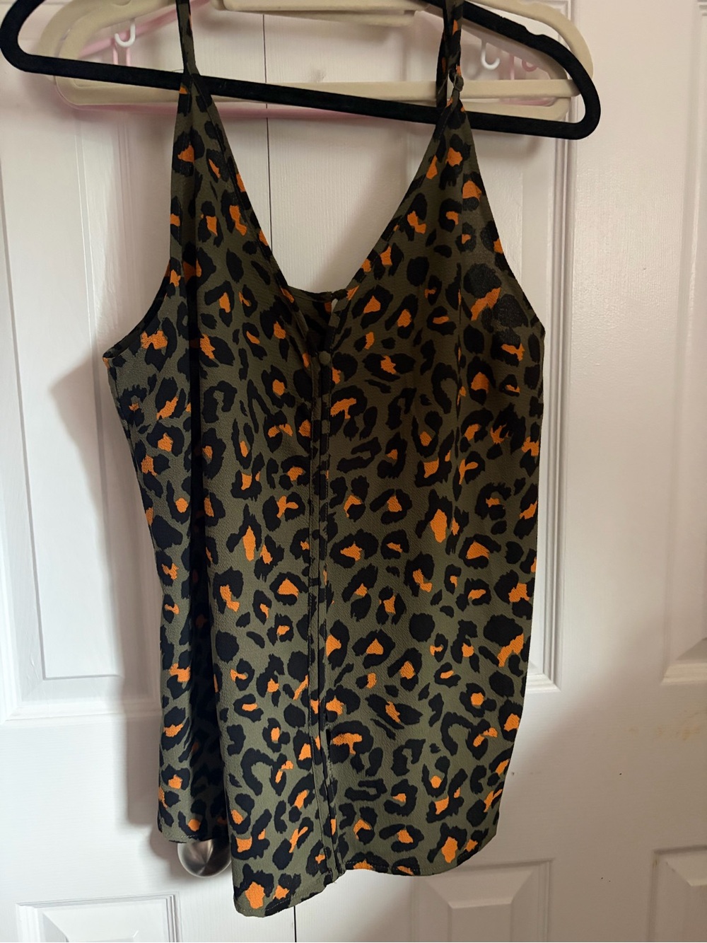 Like New Kismet Leopard Print Cami Tank – XL